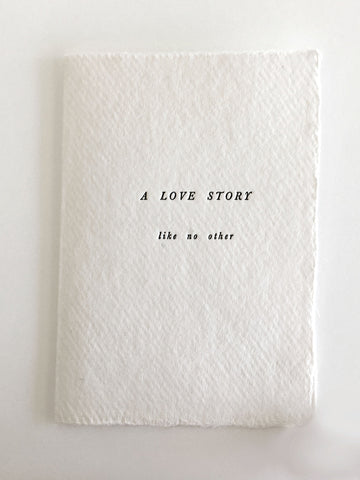 THE LITTLE PRESS - Greeting Card - A Love Story Like No Other