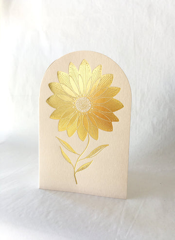 THE LITTLE PRESS - Greeting Card - Sunflower