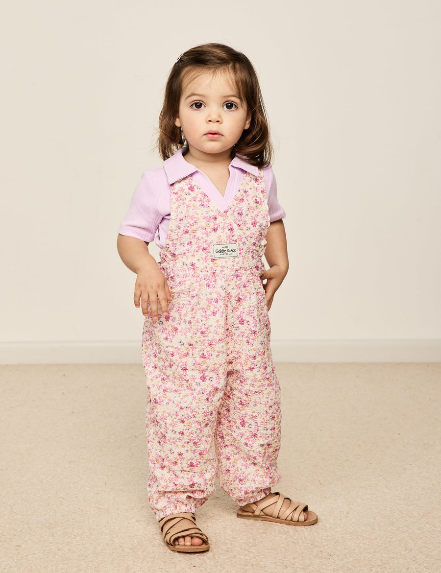 GOLDIE + ACE - Tilly Overalls in Pink Floral