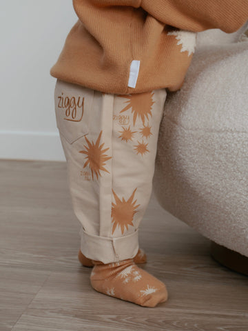 Ziggy Lou - Canvas Pants in Flare