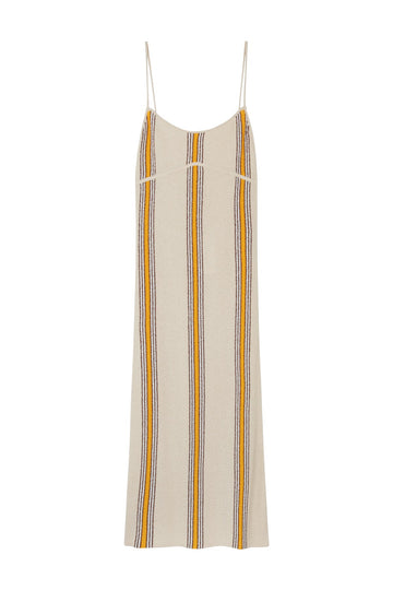 Zulu & Zephyr - Cabana Stripe Organic Cotton Blend Knit Dress