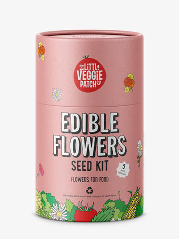 The Little Veggie Patch Co - Edible Flowers Seed Kit (Flowers for Food)