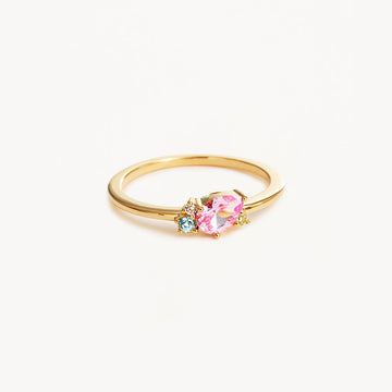 By Charlotte - Cherished Connections Ring- Gold