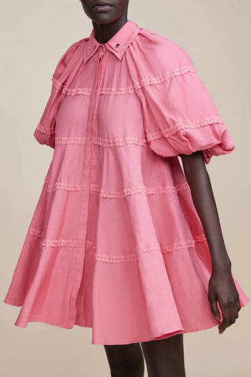 Acler - Bowdon Dress in Dusty Rose