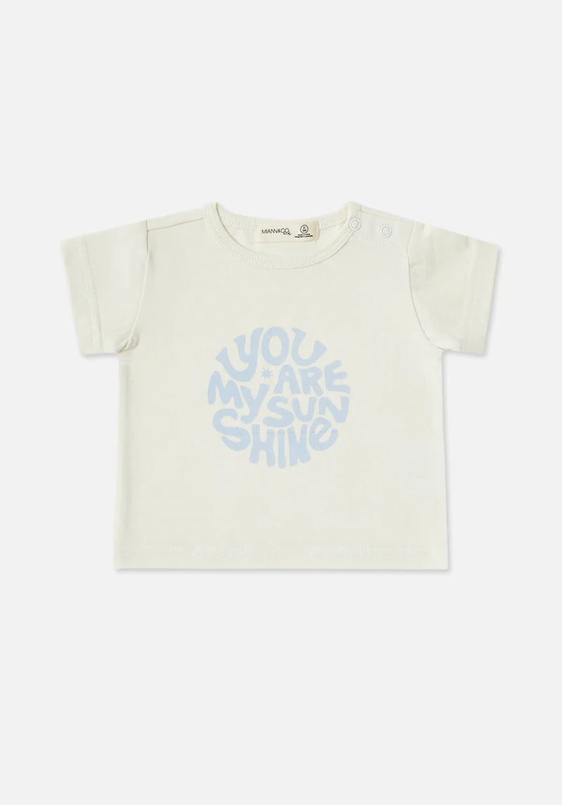 Miann & CO -  Boxy T-shirt - You Are My Sunshine