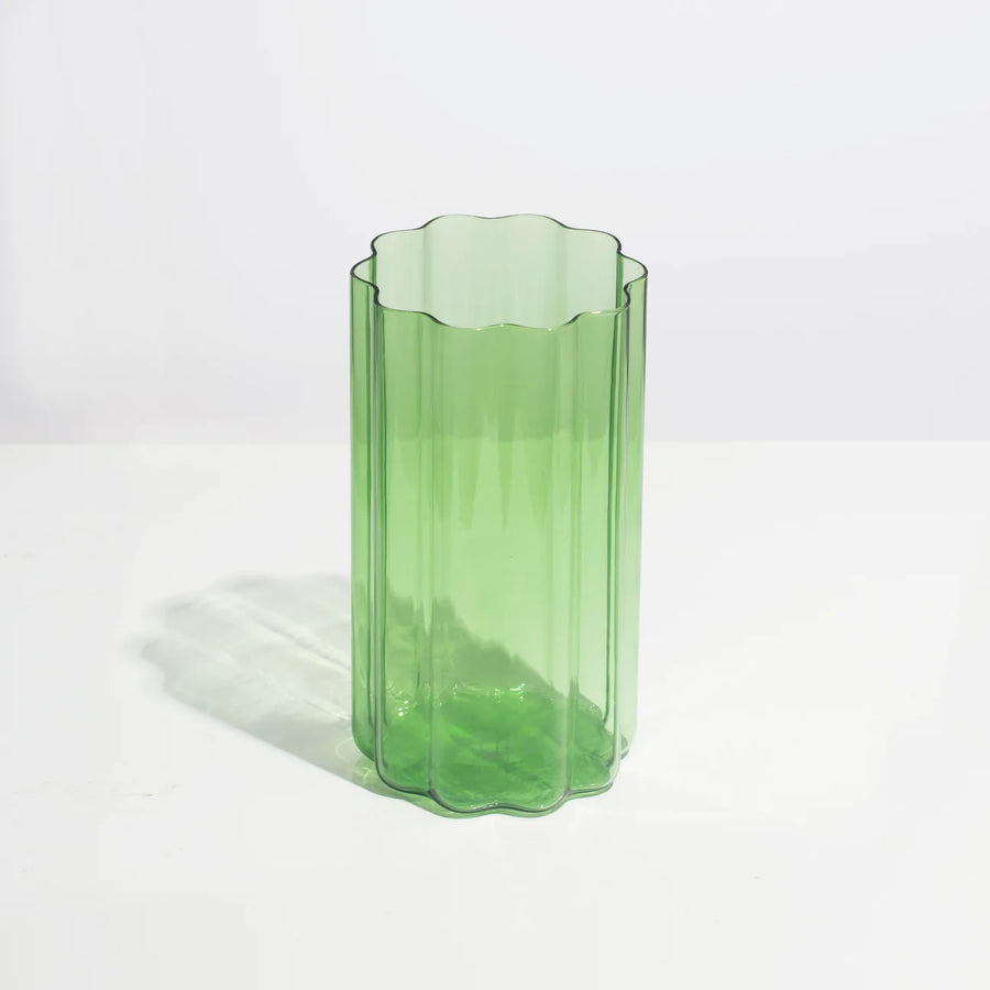 Fazeek - Wave Vase in Green