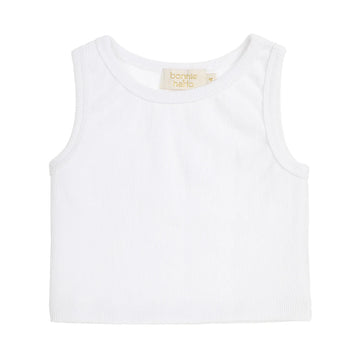 Bonnie And Harlo - Tank Top in White
